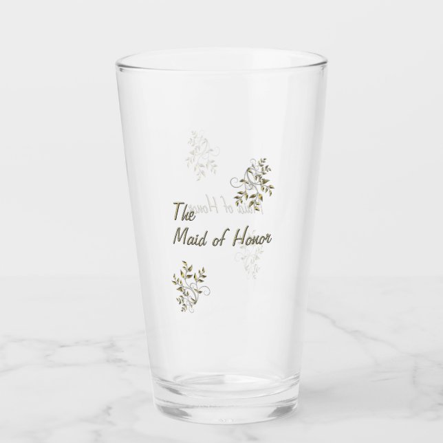 Pint O Copo da Dama de Honra (Frente)