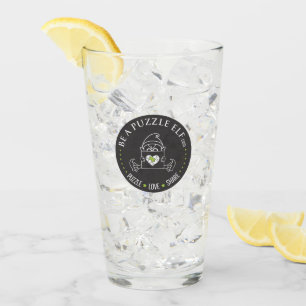 Pint Seja um Elfo Enigma — Garrafa de Água / Copo