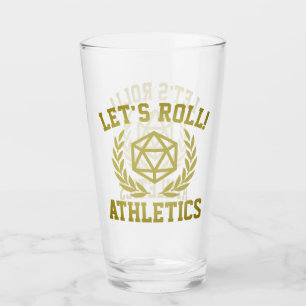 Pint Vamos Roll! ATLETICS - Copo de Vidro