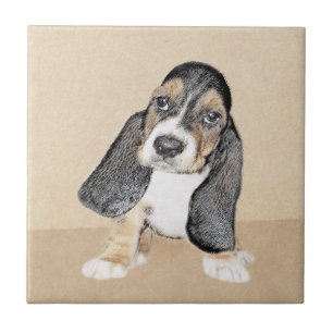 Pintado de Cachorro Basset - Arte Cachorro Origina