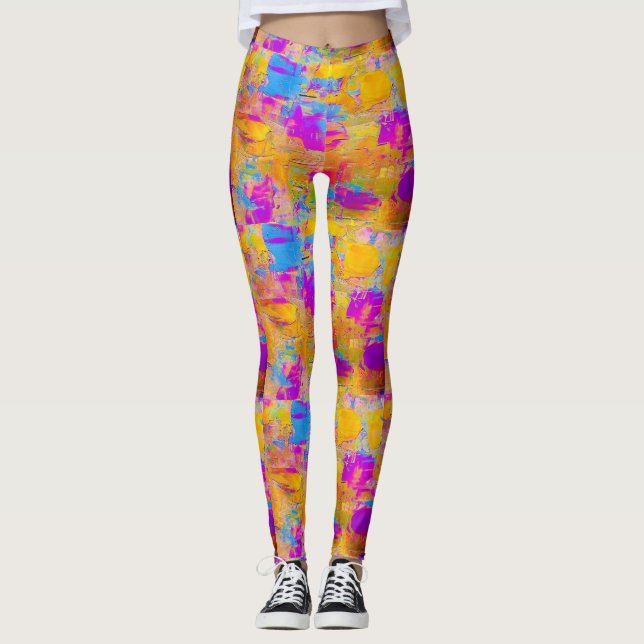 Pintados Em Mim Leggings (Frente)
