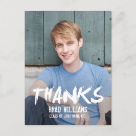 Pintar O Cartões de agradecimentos De Graduação Da