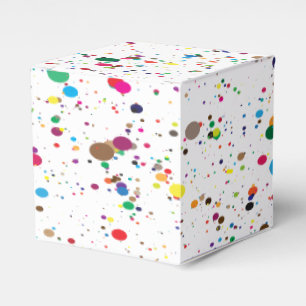 Pinte a caixa do partido do Splatter