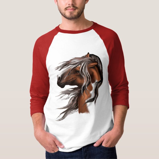 Pinte a camisa da cara do cavalo (Frente)