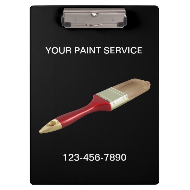 Pinte a prancheta do costume do serviço (Frente)