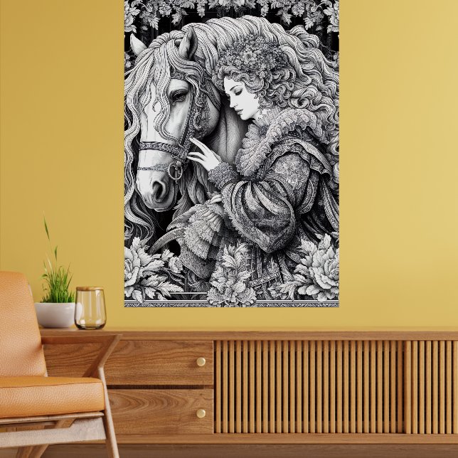 PINTE COMO QUISER! Poster para Livro de Colorir pa (Sala de Estar 2)