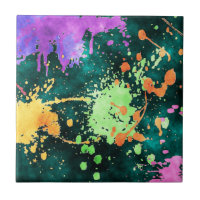 PINTE o azulejo dos SPLATTERS