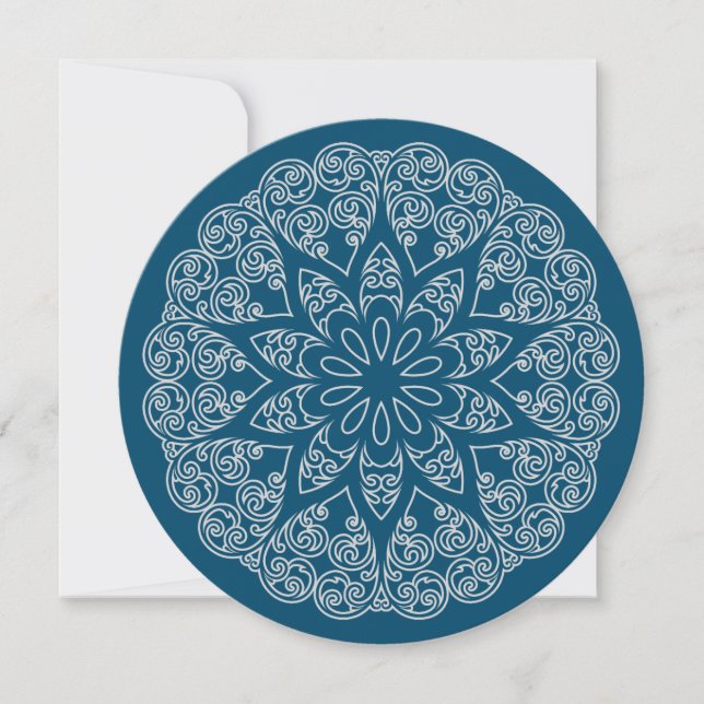 Pinte o Seu Próprio MANDALA - Livro de Colorir DIY (Frente)