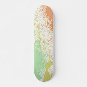 Pintel Paint Splatter Skateboard
