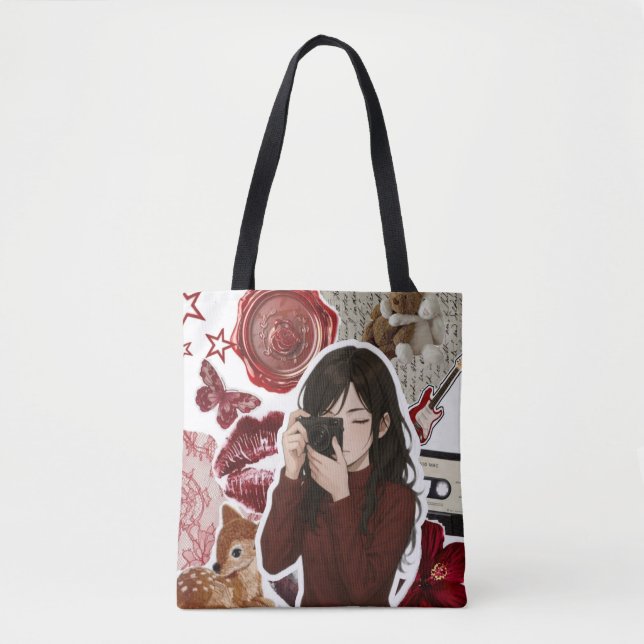 Pinterest vibe tote bag  (Frente)