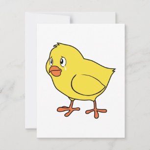 Pintinho Amarelo Chorando Dia Nacional do Frango