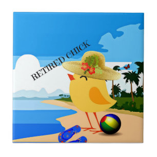 Pintinho aposentado...na praia,