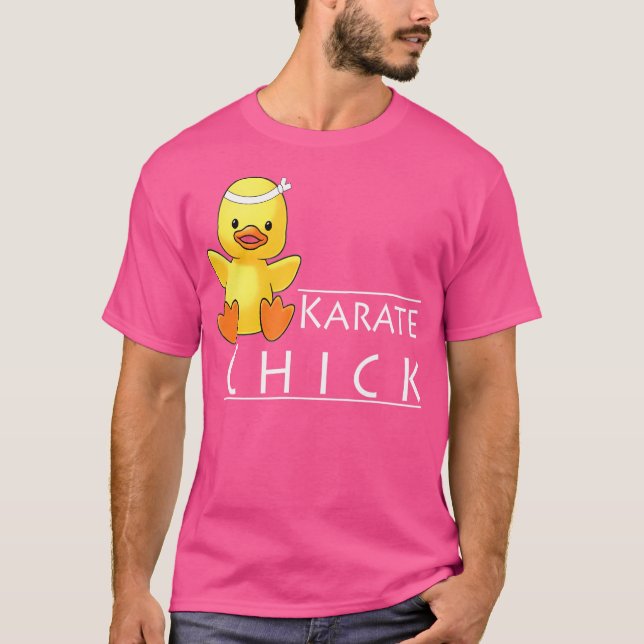 Pintinho de Karate - Camisa de Karate engraçada (Frente)