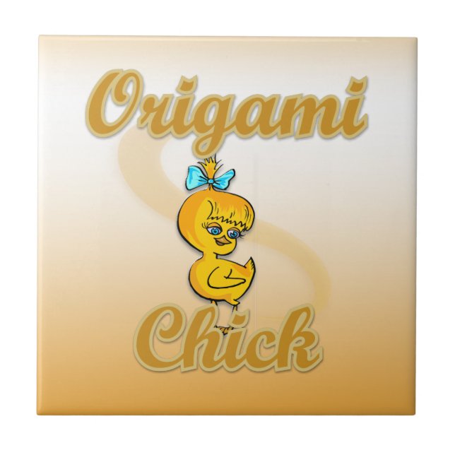 Pintinho de Origami (Frente)