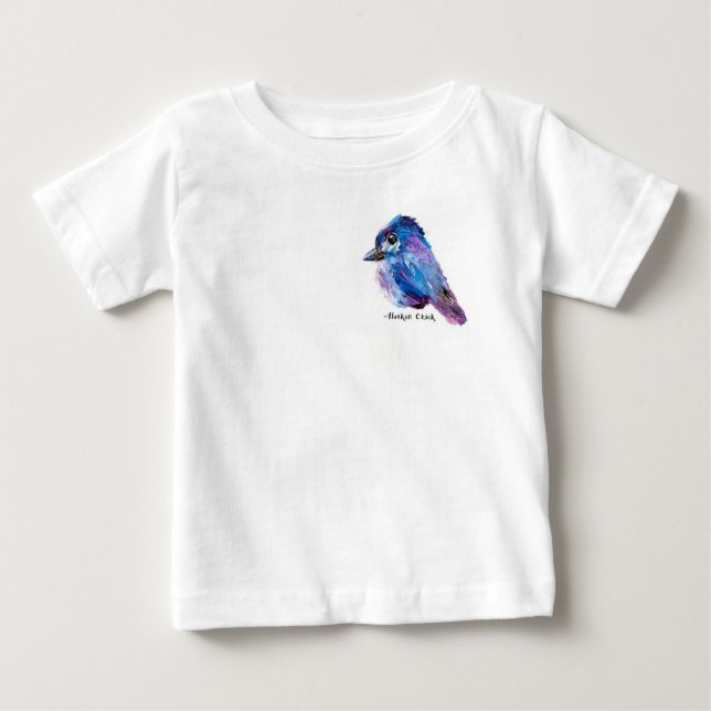 Pintinho do Alasca Baby Top T-Shirt (Frente)