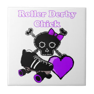 Pintinho do Roller Derby (Roxo)
