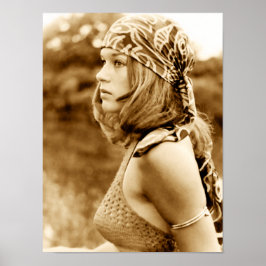 pintinho Hippie 1971 - Art Impressão