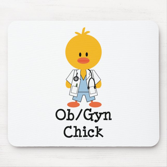 Pintinho Mousepad de OB/GYN (Frente)