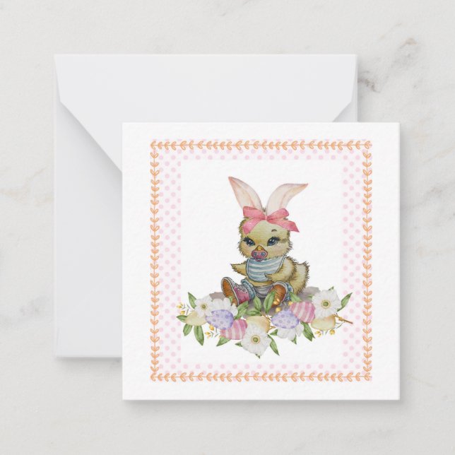 Pinto Easterno Estilo Cartão Postal (Frente)