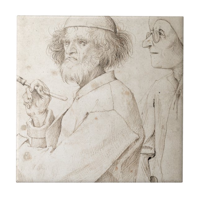 Pintor e perito por Pieter Bruegel (Frente)