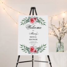 Pintura à Água Rosa Rosa Verdejante Folhagem Chuve