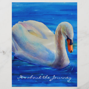 Pintura a aquarela branca, sobre a viagem