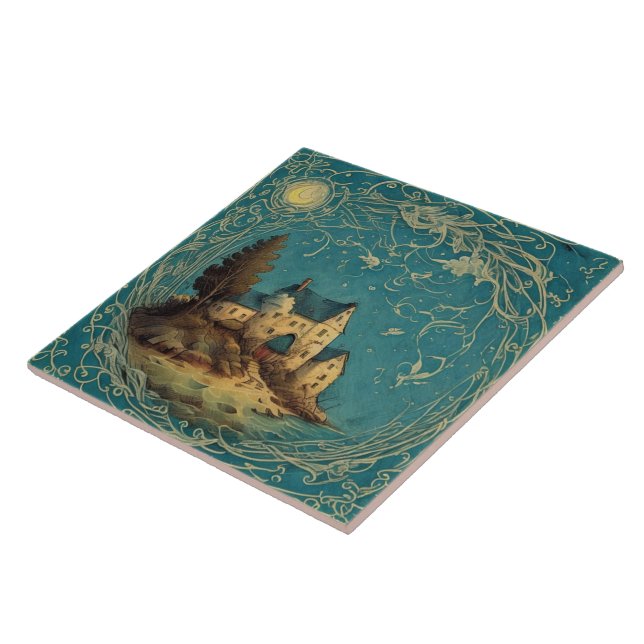 Pintura a óleo das paisagens marítimas n.o 12 (Lateral)