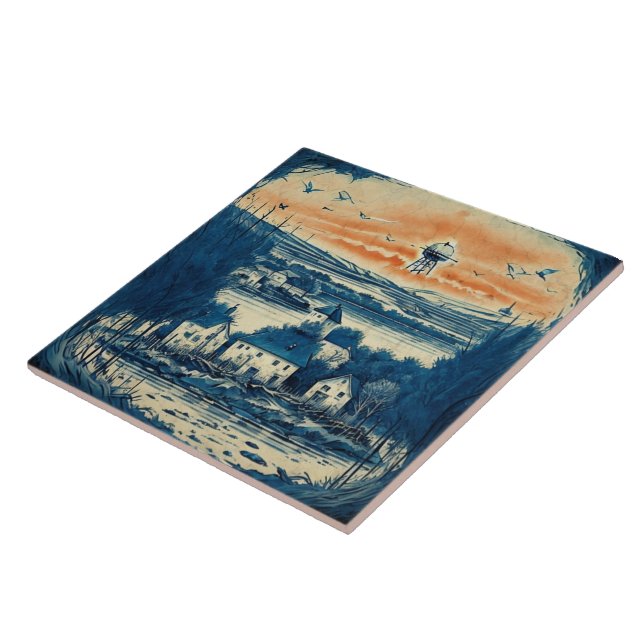 Pintura a óleo em paisagens marítimas n.o 1 (Lateral)