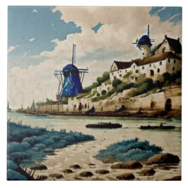 Pintura a óleo em paisagens náuticas n.o 3