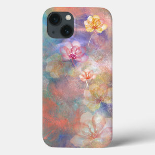 Pintura Abstrata e Flores