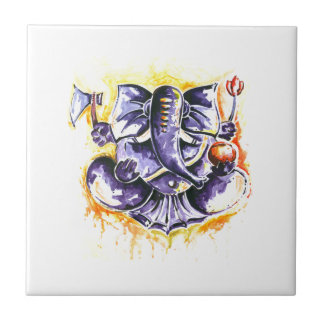 Pintura abstrata Handmade do senhor Ganesha