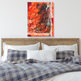 Pintura Abstrata Moderna em Impressão de Tela