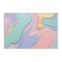 pintura abstrato pastel