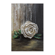 Pintura Acrílica Rosa Branca
