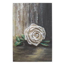 Pintura Acrílica Rosa Branca