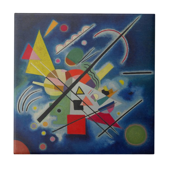 Pintura azul de Kandinsky (Frente)