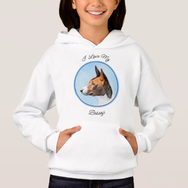 Pintura Basenji - Arte Original Custa (Frente)
