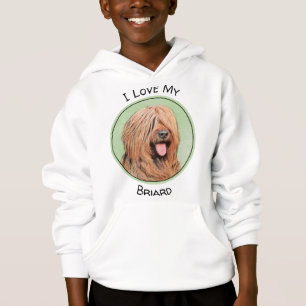 Pintura Briard - Arte Cachorro Original