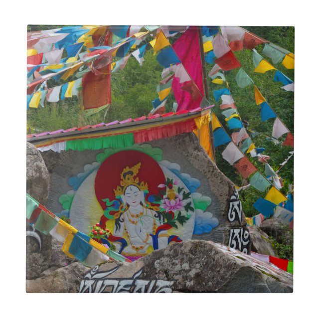 Pintura Budista sobre Rochas (Frente)