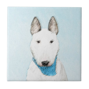 Pintura Bull Terrier - Arte Cachorro Original Boni