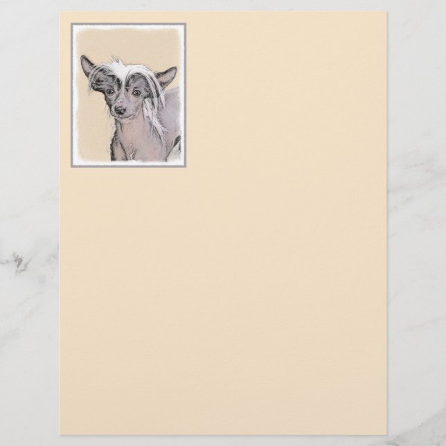 Pintura Chinesa Sem Penteado Pintura Original De C (Frente)