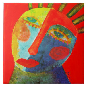 Pintura Colorida de Abstrato