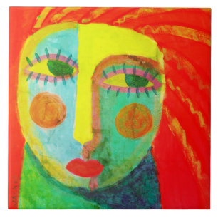 Pintura com Abstrato funky