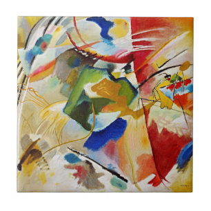 Pintura com o Green Center por Wassily Kandinsky