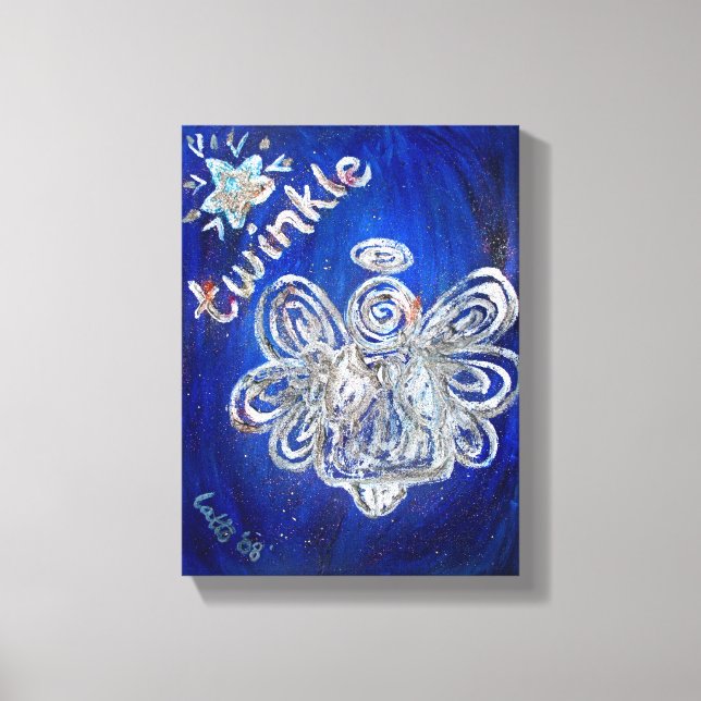 Pintura da Canvas de Arte do Anjo Twinkle Guardian (Frente)