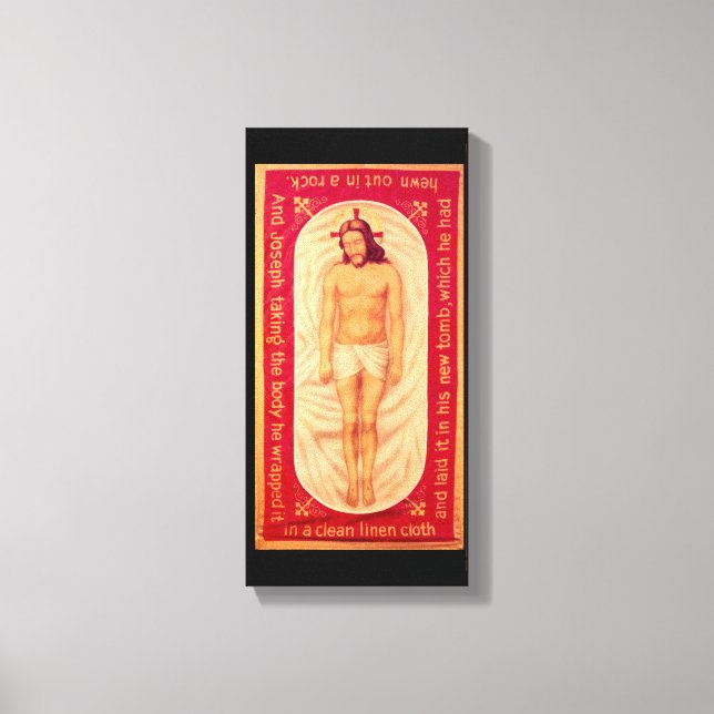 Pintura da Canvas de Cristo (Frente)