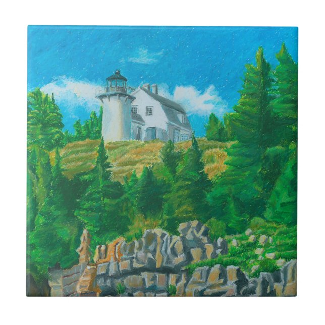 Pintura da Luz da Ilha Bear (Frente)