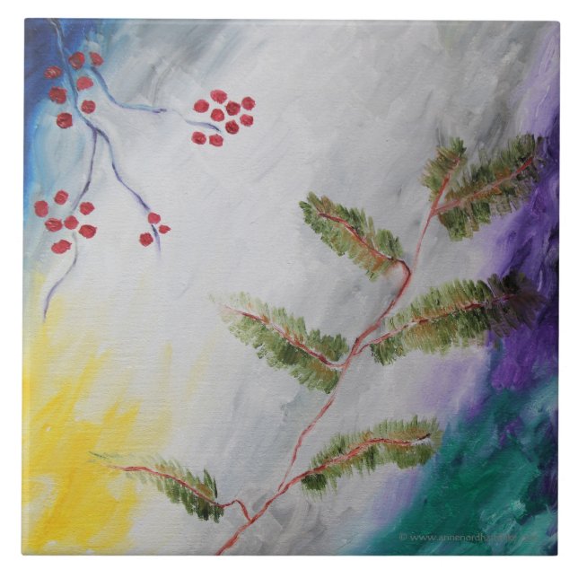 Pintura da tarde de dezembro (Frente)