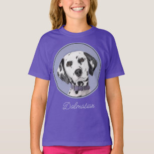 Pintura Dalmácia - Camisa De Arte Cachorra Origina