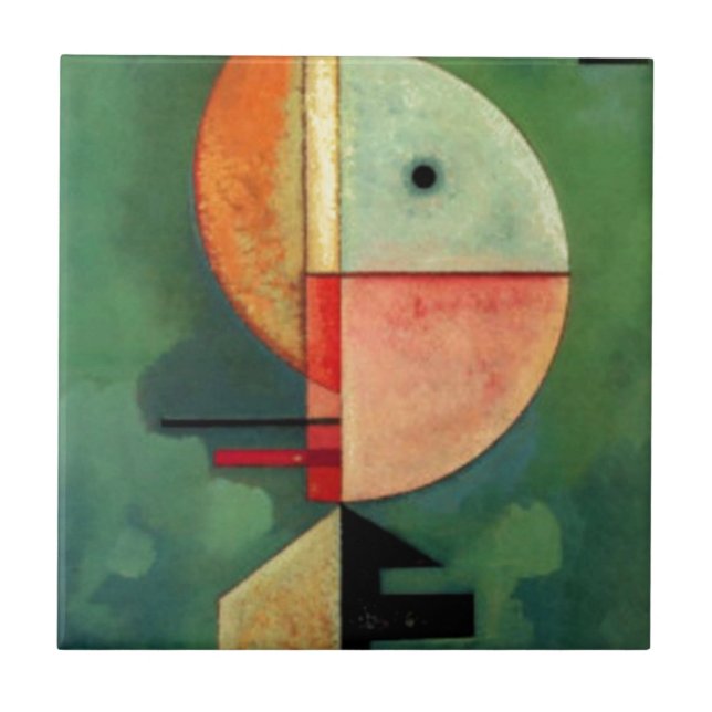 Pintura de Abstrato para Cima do Kandinsky (Frente)